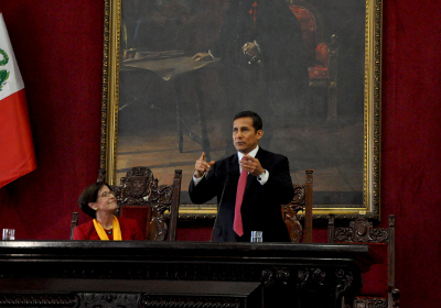 Discurso del Señor Presidente de la República, Ollanta Humala Tasso, durante la ceremonia de aniversario de la ciudad de Lima