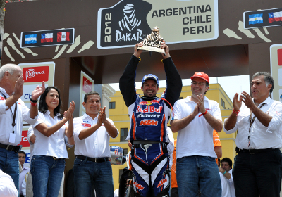 Ollanta Humala clausura en Dakar 2012