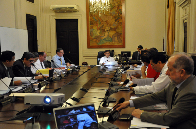 Presidente Ollanta Humala encabeza sesión Nº 33 del Consejo de Ministros  