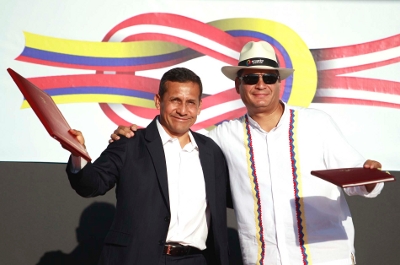 Presidentes Humala y Correa fijan agenda de integración basada en inclusión social y desarrollo sostenible