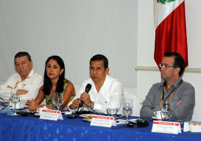Jefe de Estado invitó a empresarios a invertir en el Perú