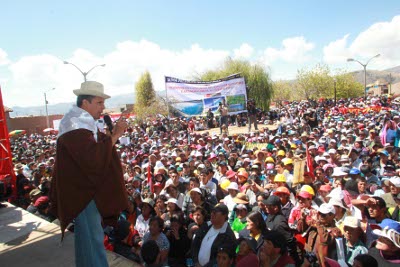 Discurso del Presidente de la República, Ollanta Humala Tasso, durante la inauguración de obras de agua potable y desagüe en Concepción Discurso del Presidente de la República, Ollanta Humala Tasso, durante la inauguración de obras de agua potable y desagüe en Concepción