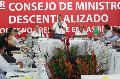 Gobierno Central invertirá más de S/. 600 millones para el desarrollo de la región Loreto