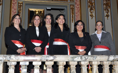 Seis mujeres integran el gabinete que preside Juan Jiménez Mayor