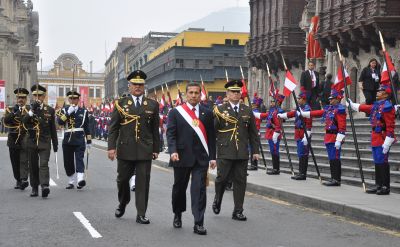 Jefe de Estado participó de Misa y Te Deum en Catedral de Lima