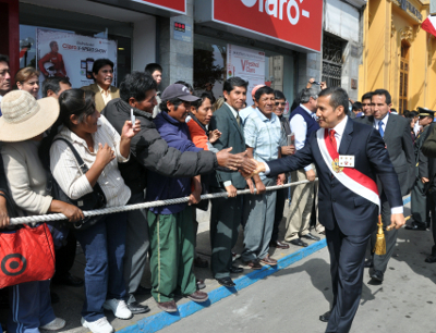 Un llamado a la unidad formuló el presidente Ollanta Humala
