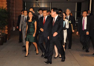 Presidente Ollanta Humala sostuvo encuentro con Primer Ministro del Japón   