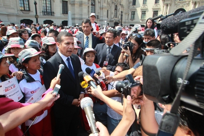 Nada detendrá la lucha del Estado en las  zonas de emergencia