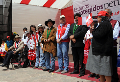 Presidente Ollanta Humala lanzó Paquete Integral de Atención en Salud para beneficiarios de "Pensión 65"