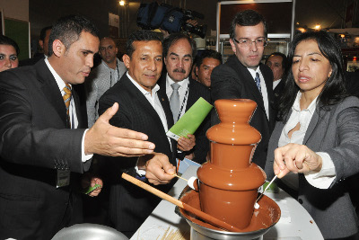 Mandatario inauguró la IV Feria Expoalimentaria