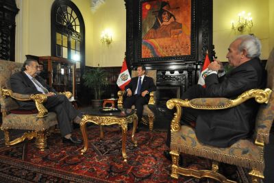 Presidente Ollanta Humala ofreció entrevista a Radio Programas del Perú 