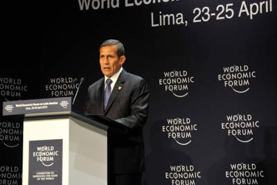 Discurso del Presidente de la República, Ollanta Humala Tasso, durante su participación en el Foro Económico Mundial para América Latina 2013