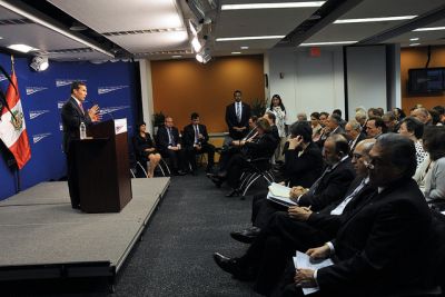 Participación del Presidente de la República, Ollanta Humala Tasso, en conferencia organizada por el Center Off American Progress y el Interamerican Dialogue