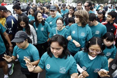 “Hay que poner en relieve a las personas con Síndrome de Down en nuestra sociedad”, instó el Jefe de Estado