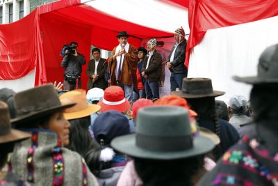 Discurso del Presidente de la República, Ollanta Humala Tasso, durante la inauguración de obras de electrificación rural en el distrito de Palca (Región Huancavelica)