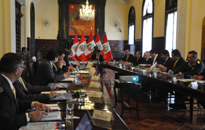Presidente Ollanta Humala preside Conasec