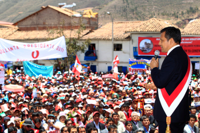 Presidente Ollanta Humala Viaja a Cusco