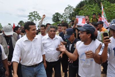 Presidente Ollanta Humala viaja a Loreto