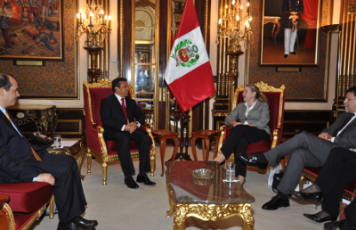 Presidente Ollanta Humala visepresidenta Banco mundial