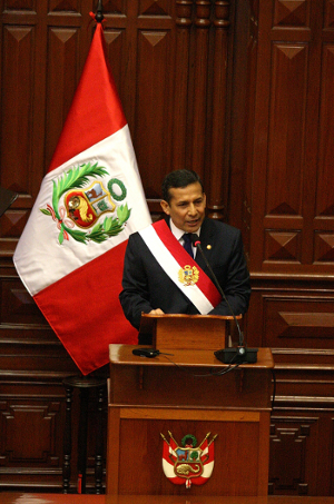 Presidente Ollanta Humala Tasso