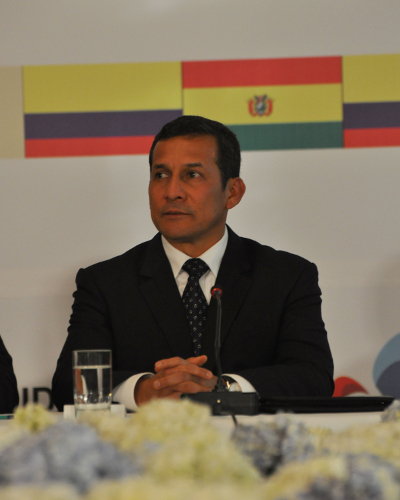 Perú  plantea fortalecimiento e integración energética de la CAN, afirma Presidente Ollanta Humal 
