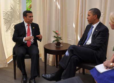 Presidente Ollanta Humala reunión Barack Obama