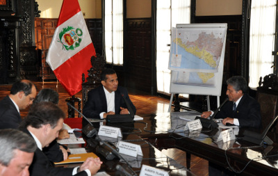Jefe de Estado se reúne con presidente regional de Arequipa, alcaldes provinciales y seis ministros