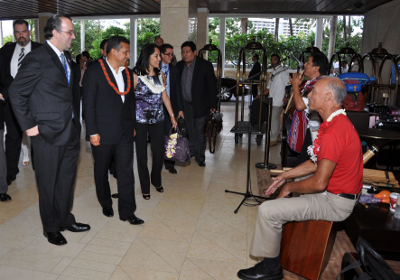 Presidente Ollanta Humala Hawai