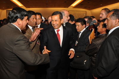 Presidente Ollanta Humala Alaldes Peru