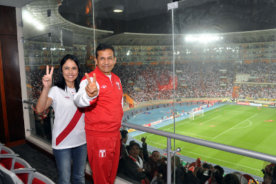 Presidente Ollanta Humala - Estadio Nacional