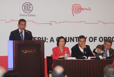 Presidente Ollanta Humala inauguró road show de promoción de inversiones en Seúl